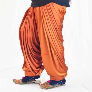 Custom Stitched Satin Silk Patiala Salwar