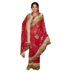 Party Wear Georgette Wedding Saree S009