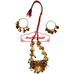 Ranihaar Bhangra Giddha Jewelery set of Neclace + Earrrings