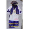 Blue White Bhangra dance Costume / outfit dress
