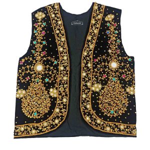 Embroidered Vest for bhangra dance costume/outfit