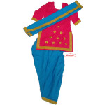 Blue Magenta custom made GIDDHA  Costume outfit suit  dress