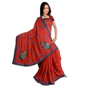 Embroidered Party Wear Georgette Saree DN2003
