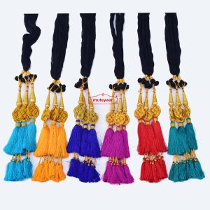 Lot of 6 paranda Jalebi ethnic Colorful parandi to match ur suit