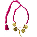 Singh Taweet traditional golden necklace haar for Giddha Bhangra