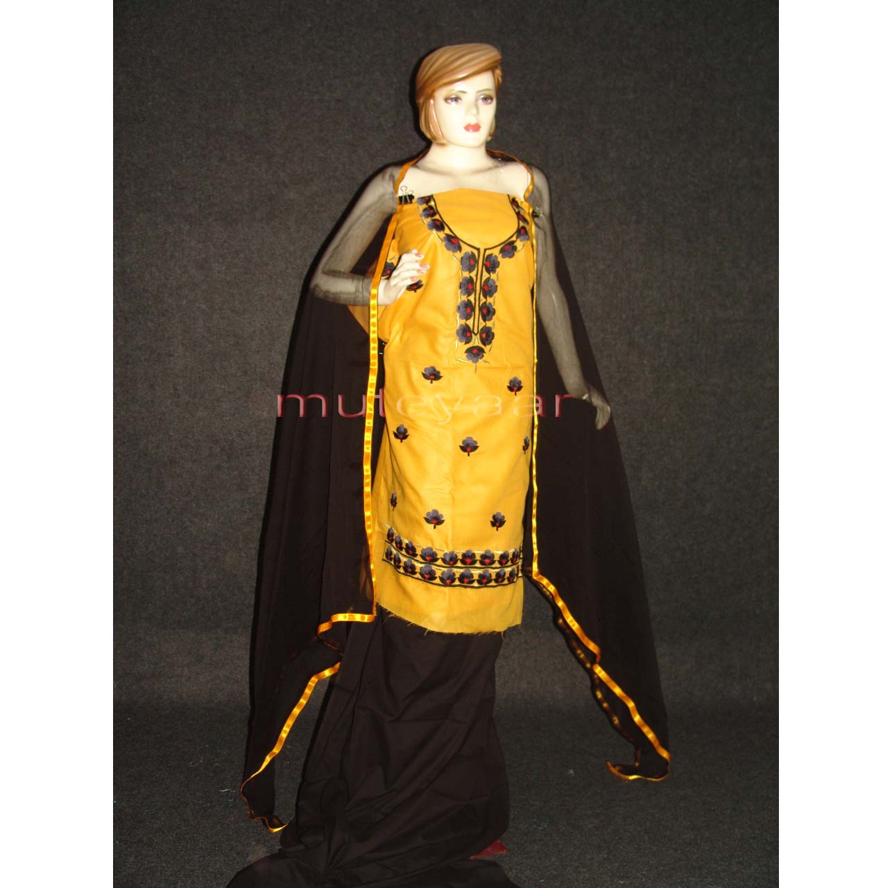 Patiala Suit 100% Cotton Pure Chiffon Dupatta RM236 2 Patiala Suit 100% Cotton Pure Chiffon Dupatta RM236
