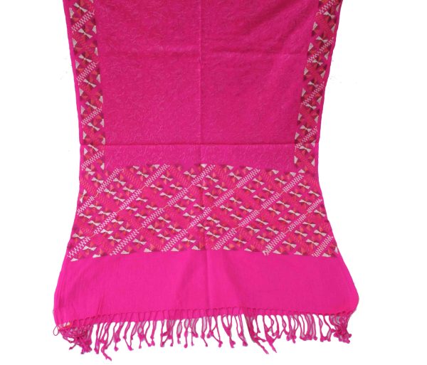 PURE Pashmina Kashmiri Bridal Phulkari embroidered woollen stole C0495 5 C0495 9