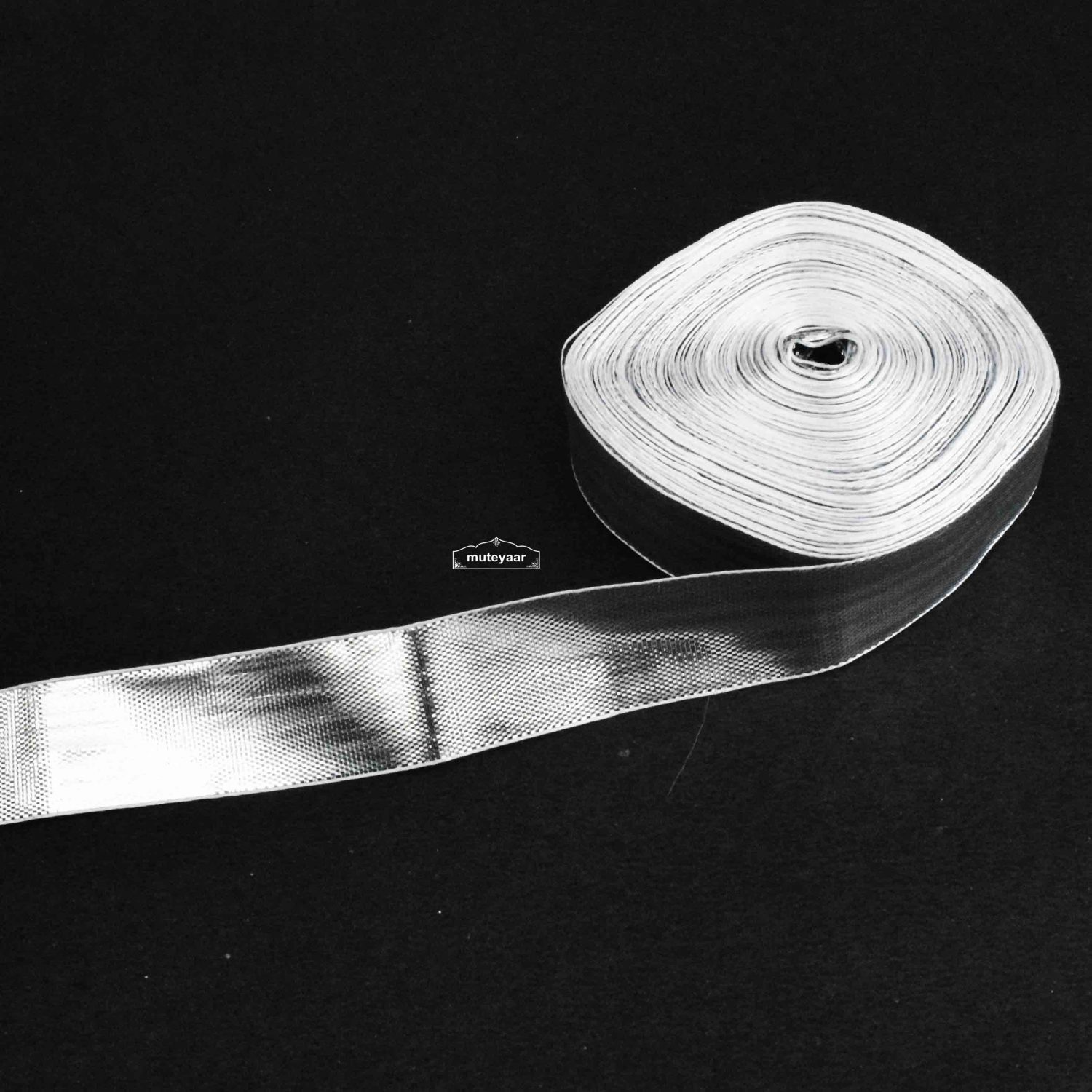 Silver Gota Lace Kinari LC076 width 20 mm