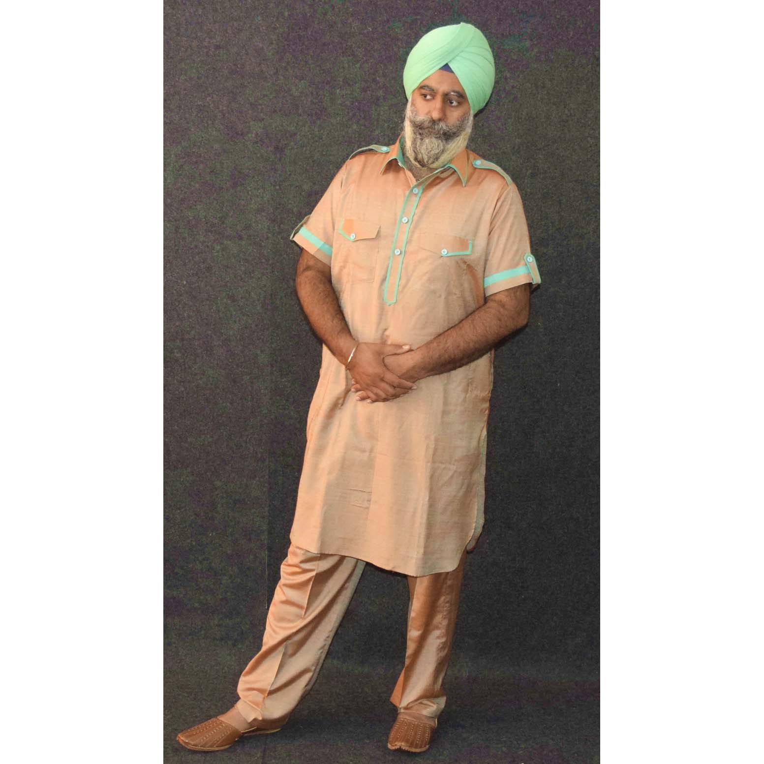 Party Wear Designer Men's Kurta Pajama KP001 1 Party Wear Designer Men's Kurta Pajama KP001
