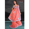 Embroidered party wear beautiful georgette Saree DN2009
