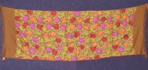 Pure Pashmina Kashmiri multicolor HEAVY JAAL embroidered woollen stole C0428