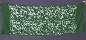 Pure Pashmina Kashmiri ZARI JAAL embroidered woollen stole C0431