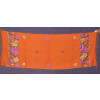 Pure Pashmina Kashmiri multicolor thread embroidered woollen stole C0448