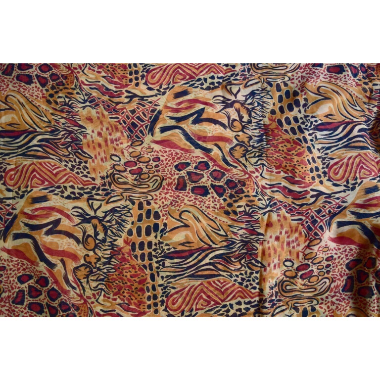 GEORGETTE PRINTED fabric for Kurti, Saree, Salwar, Dupatta (per meter price)  GF034