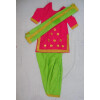 Green Magenta custom made GIDDHA  Costume outfit suit  dress