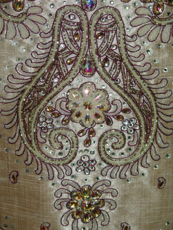 Khadi cotton silk hand embroidered patiala suit dupatta M0214 Khadi cotton silk hand embroidered patiala suit dupatta M0214