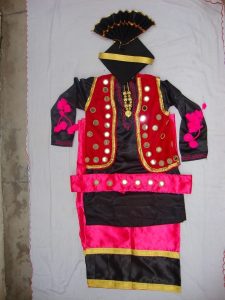 Big Mirrors Work Bhangra Costume dance dress – custom made