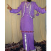Mauve Mirrors work Bhangra dance dress outfit costume