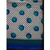 100% Soft PURE COTTON border design fabric for Kurti PC021