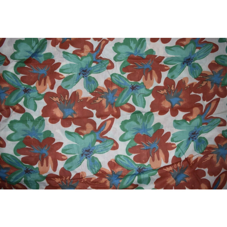 100% PURE Soft COTTON PRINTED fabric (per meter price)  PC132
