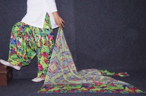 Full Patiala Salwar Cotton Printed Dupatta PSD167