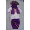 Purple White Bhangra dance Costume / outfit dress