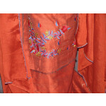 Cotton Silk Embr Salwar Suit PURE CHINON  Dupatta RM120