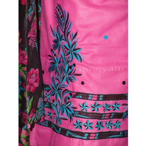 Pure Cotton FULL Patiala Salwar embr  Suit Cotton Dupatta RM197