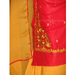 FULL PATIALA 100% cotton Salwar Suit PURE CHIFFON Dupatta RM235