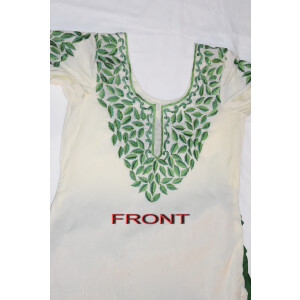Neck Front & Back embroidered Salwar kameez Suit for Bhangra Giddha RMB265