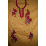 Designer Embroidery 100% cotton Salwar Suit PURE CHIFFON Dupatta RM295