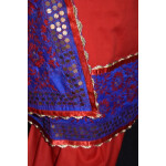 Pure Cotton Hand Embroidered Salwar kameez stole suit set F0655