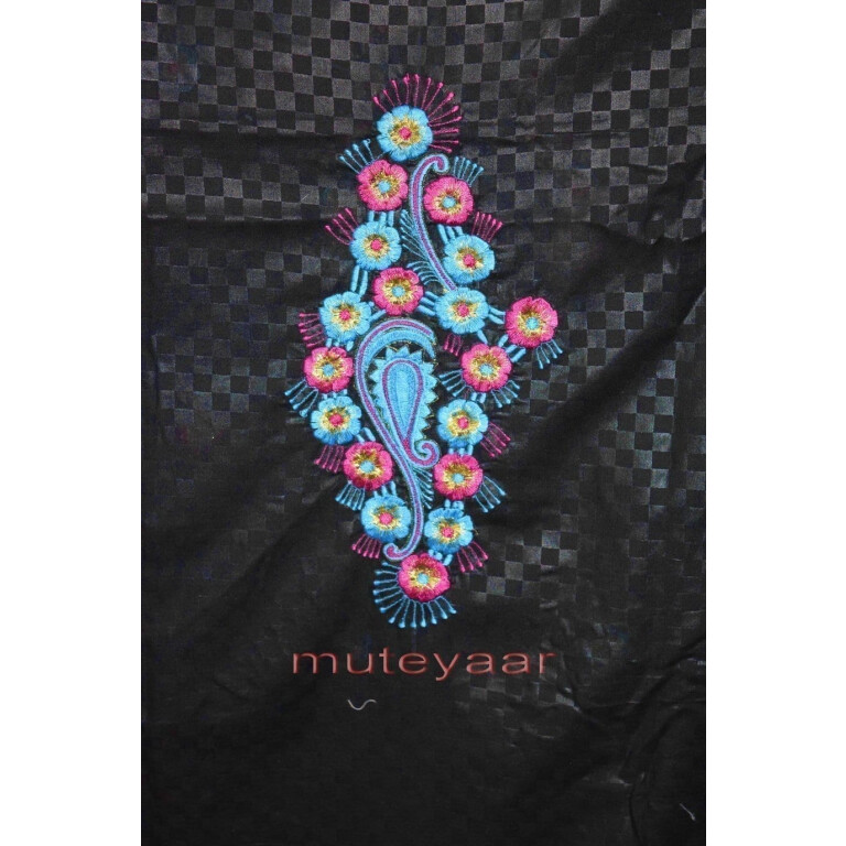 Designer Embroidery 100% cotton Salwar Suit PURE CHIFFON Dupatta RM310