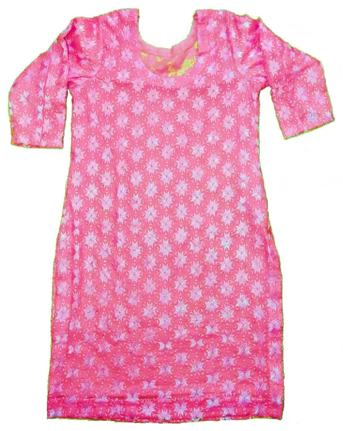 Phulkari embroidered Custom Stitched Chiffon kurti - All Colours/Sizes Available Phulkari embroidered Custom Stitched Chiffon kurti - All Colours/Sizes Available