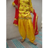 Embroided custom made Girl's Bhangra Costume outfit dance dress