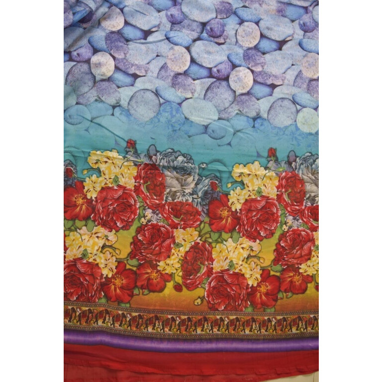 GEORGETTE PRINTED fabric for Kurti, Saree, Salwar, Dupatta (per meter price)  GF044