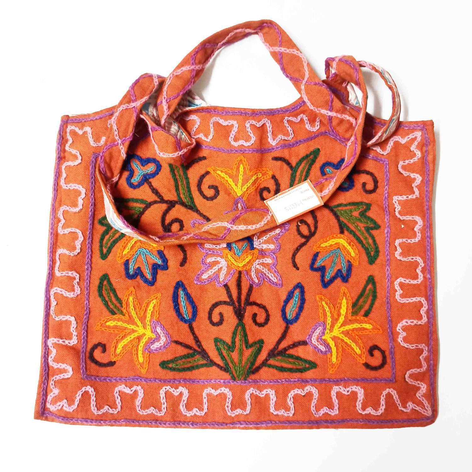 Kashmiri Embroidered Hand Bag HB115 1