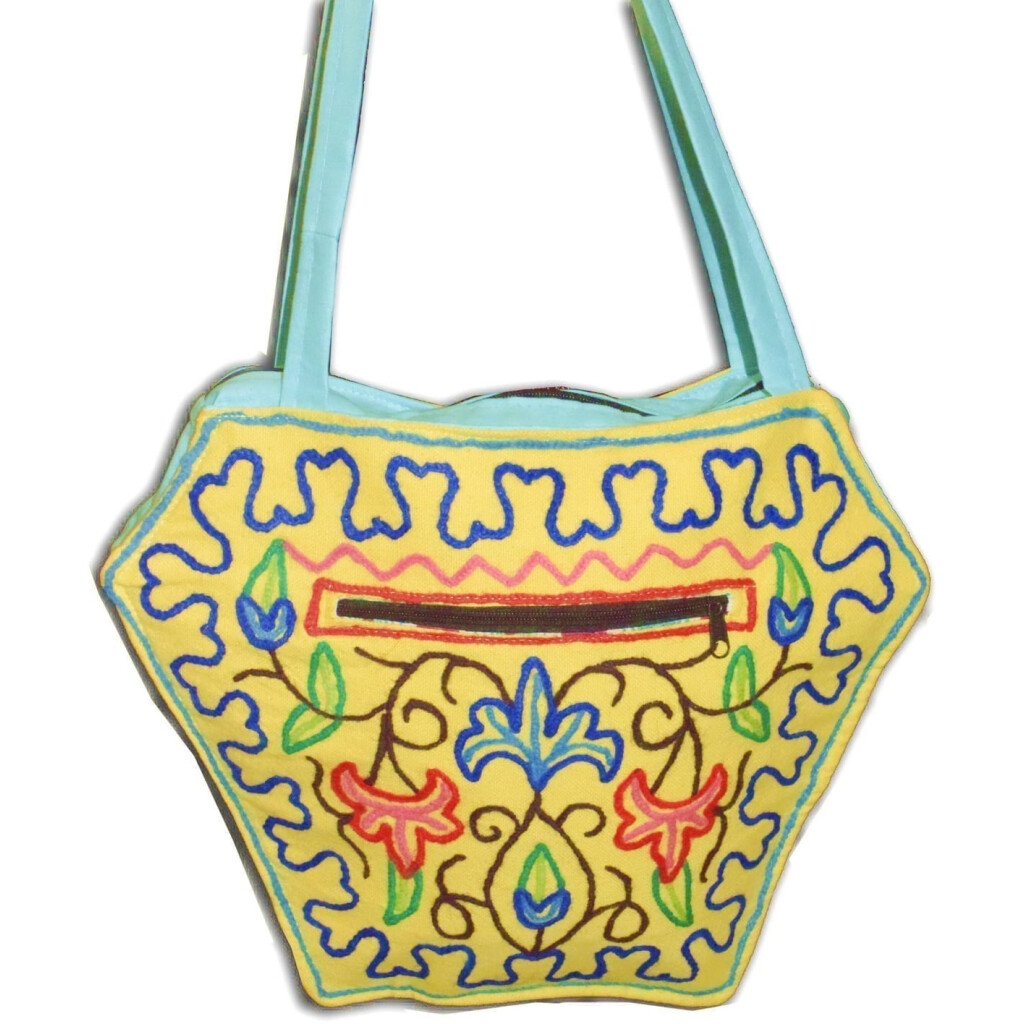 Kashmiri Hand made embroidered Office / College / Shopping Bag HB112 ...