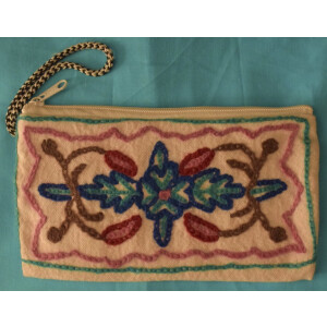 Kashmiri Hand made embroidered Purse Pouch Small HandBag HB120