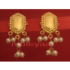 Hand Made Gold Plated Punjabi Traditional Jewellery Earrings Tops J0223