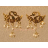 Hand Made Gold Plated Punjabi Traditional Jewellery Earrings Tops J0224