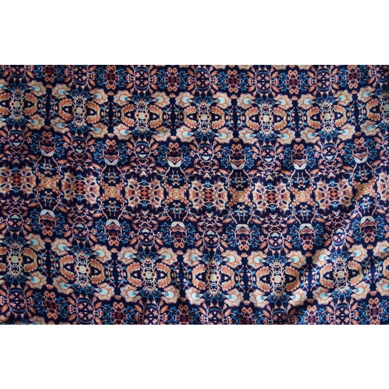 Drapy Printed American Crepe fabric (per meter price)  PAC01