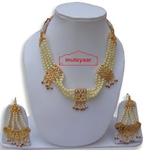 Motihaar Bhangra Giddha Jewelery set of Neclace + Earrrings