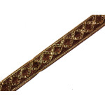 12 MM / Half Inch Wide Designer Kinari Lace Roll of 9 meters LC116