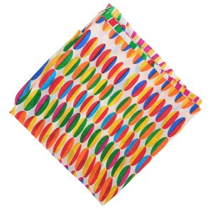 Digital Print Semi Chinon Dupatta Multicolour Chunni DP018