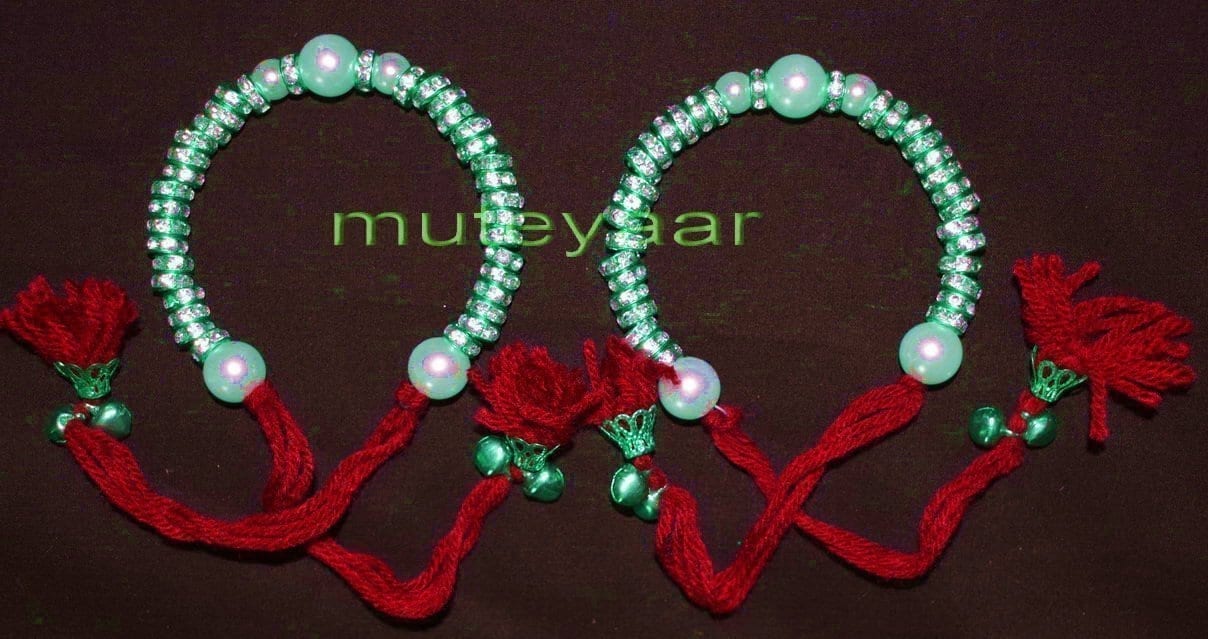 Ladies Sangeet Wedding Time Decorative GANA Wrist Band J0324 Ladies Sangeet Wedding Time Decorative GANA Wrist Band J0324