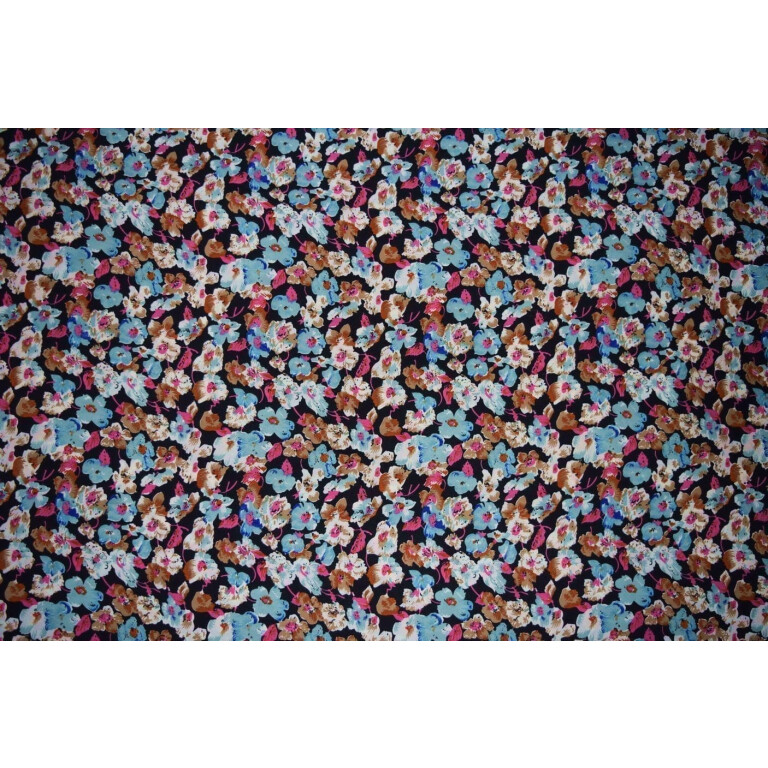 Drapy Printed American Crepe fabric (per meter price)  PAC09