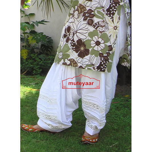 Lace Work Patiala Salwar Custom Made with Pintex Design 5 LACEPINTEX 2