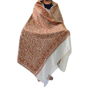 Pure Pashmina Kashmiri Shawl C0651