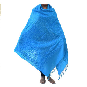 Firozi Kashmiri Shawl Pure Wool Pashmina C0652